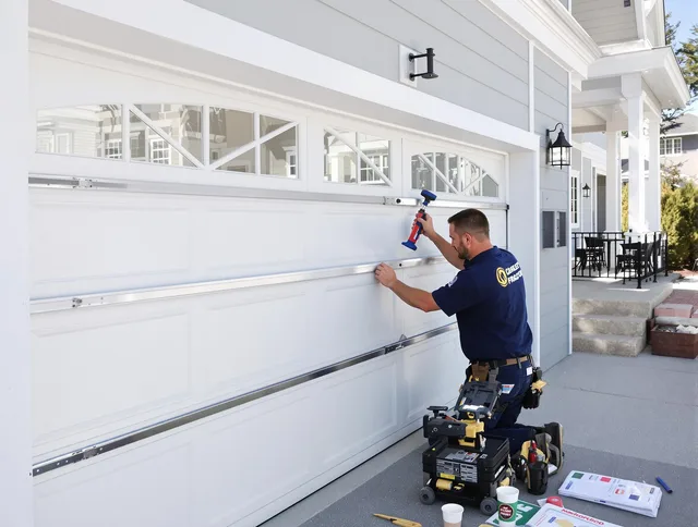 Professional garage door installation by Matthews Garage Door Repair in Matthews